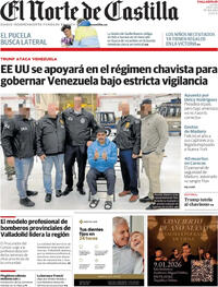 Portada El Norte de Castilla 2026-01-05