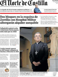Portada periódico El Norte de Castilla