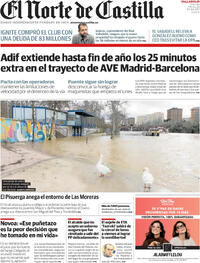 Portada El Norte de Castilla 2026-02-06