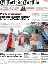 Portada El Norte de Castilla 2026-04-06