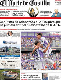 Portada El Norte de Castilla 2026-09-06