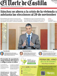Portada El Norte de Castilla 2026-10-06