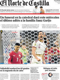 Portada El Norte de Castilla 2026-07-07