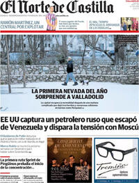 Portada El Norte de Castilla 2026-01-08