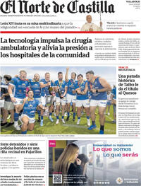 Portada El Norte de Castilla 2026-06-08
