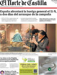 Portada El Norte de Castilla 2026-10-08