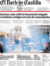 Portada El Norte de Castilla 2026-01-09