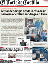 Portada El Norte de Castilla 2026-03-09