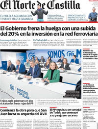 Portada El Norte de Castilla 2026-02-10
