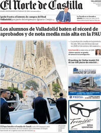 Portada El Norte de Castilla 2026-06-11