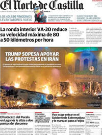 Portada El Norte de Castilla 2026-01-12