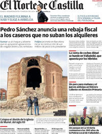 Portada El Norte de Castilla 2026-01-13
