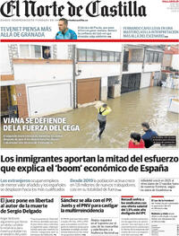 Portada El Norte de Castilla 2026-02-13