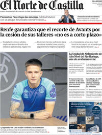 Portada El Norte de Castilla 2026-05-13