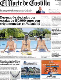 Portada El Norte de Castilla 2026-06-13