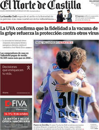 Portada El Norte de Castilla 2026-10-13
