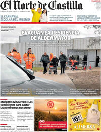 Portada El Norte de Castilla 2026-02-14