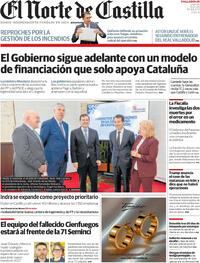 Portada El Norte de Castilla 2026-01-15