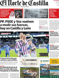 Portada El Norte de Castilla 2026-03-15