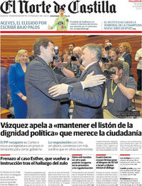 Portada El Norte de Castilla 2026-04-15