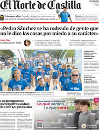 Portada El Norte de Castilla 2026-06-15