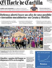 Portada El Norte de Castilla 2026-09-16