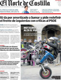 Portada El Norte de Castilla 2026-01-17