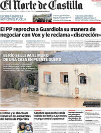 Portada El Norte de Castilla 2026-02-17