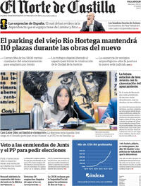 Portada El Norte de Castilla 2026-06-17