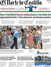 Portada El Norte de Castilla 2026-08-17