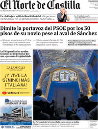 Portada El Norte de Castilla 2026-10-17