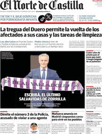 Portada El Norte de Castilla 2026-02-18