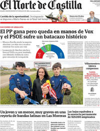 Portada El Norte de Castilla 2026-05-18