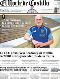 Portada El Norte de Castilla 2026-07-18