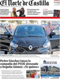 Portada El Norte de Castilla 2026-10-18