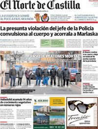 Portada El Norte de Castilla 2026-02-19