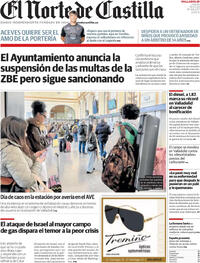 Portada El Norte de Castilla 2026-03-19
