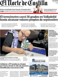 Portada El Norte de Castilla 2026-08-19