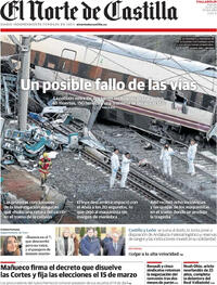 Portada El Norte de Castilla 2026-01-20