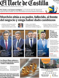 Portada El Norte de Castilla 2026-05-21