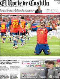 Portada El Norte de Castilla 2026-06-22