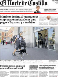 Portada El Norte de Castilla 2026-07-22