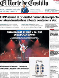 Portada El Norte de Castilla 2026-04-23
