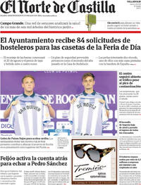 Portada El Norte de Castilla 2026-07-23