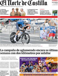 Portada El Norte de Castilla 2026-08-23