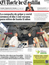 Portada El Norte de Castilla 2026-09-23