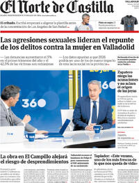 Portada El Norte de Castilla 2026-07-24
