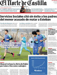 Portada El Norte de Castilla 2026-02-25