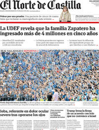 Portada El Norte de Castilla 2026-05-25
