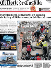 Portada El Norte de Castilla 2026-06-26